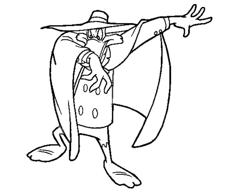 darkwing duck coloring pages - photo #8