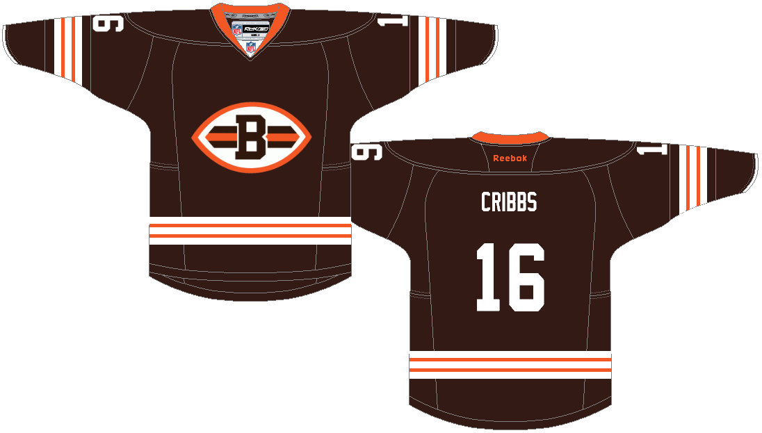 browns hockey jersey