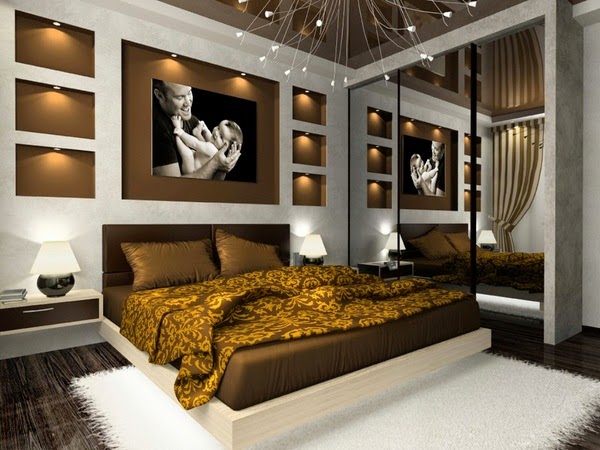 Male bedroom decor
