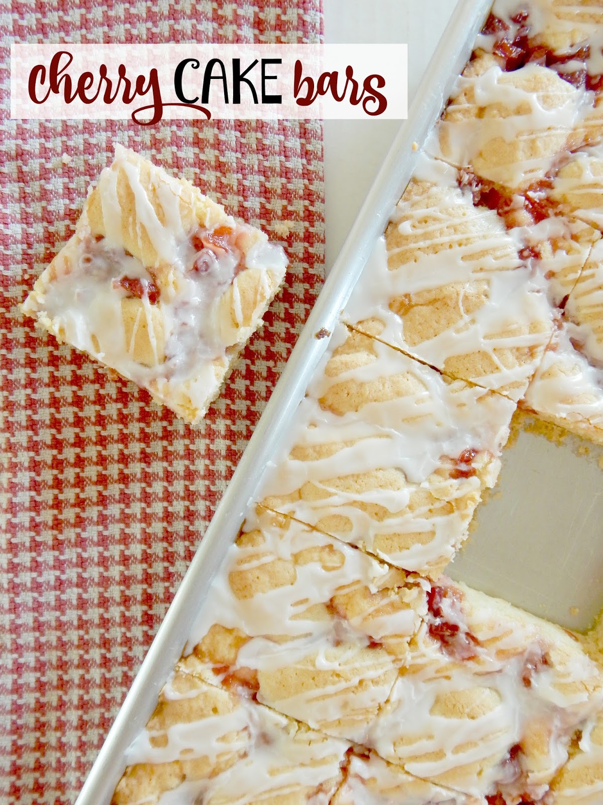 Cherry Cake Bars Ally's Sweet & Savory Eats