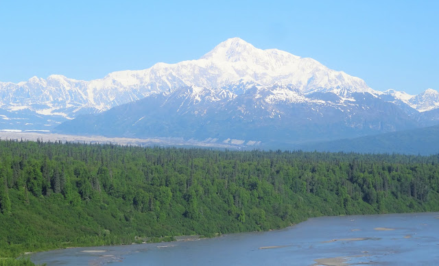 View of Mt. McKinley or Denali