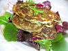 Spinach Pancakes with Lime Butter
