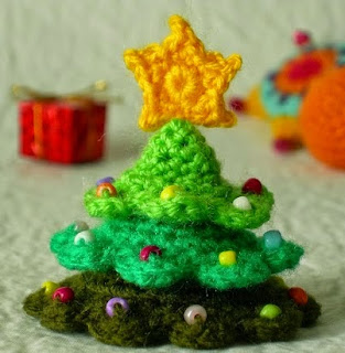 PATRON GRATIS ARBOL NAVIDAD AMIGURUMI