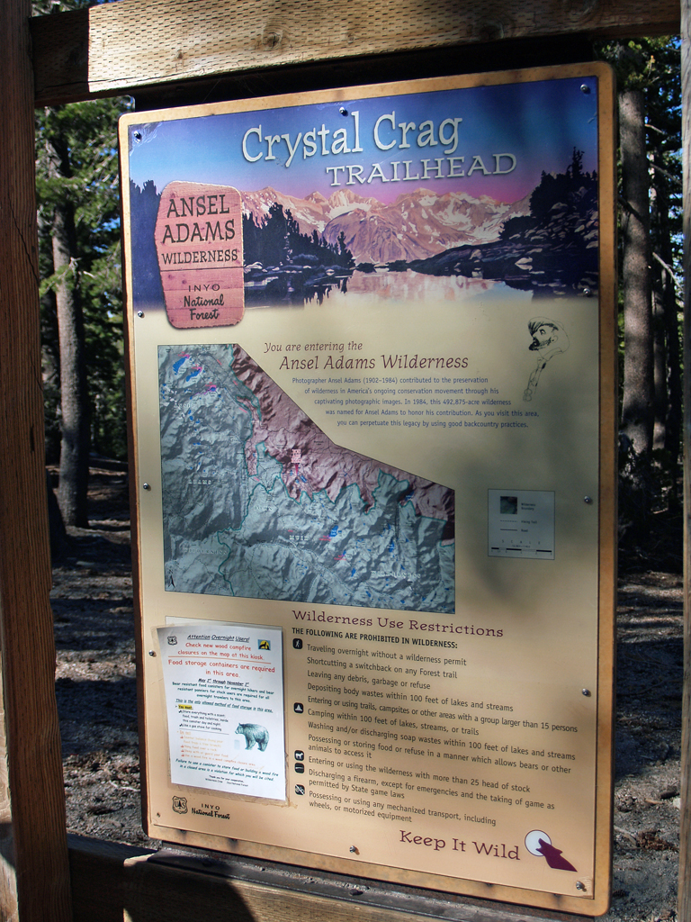 Open Air and Sunshine Crystal Crag Mammoth Lakes, CA