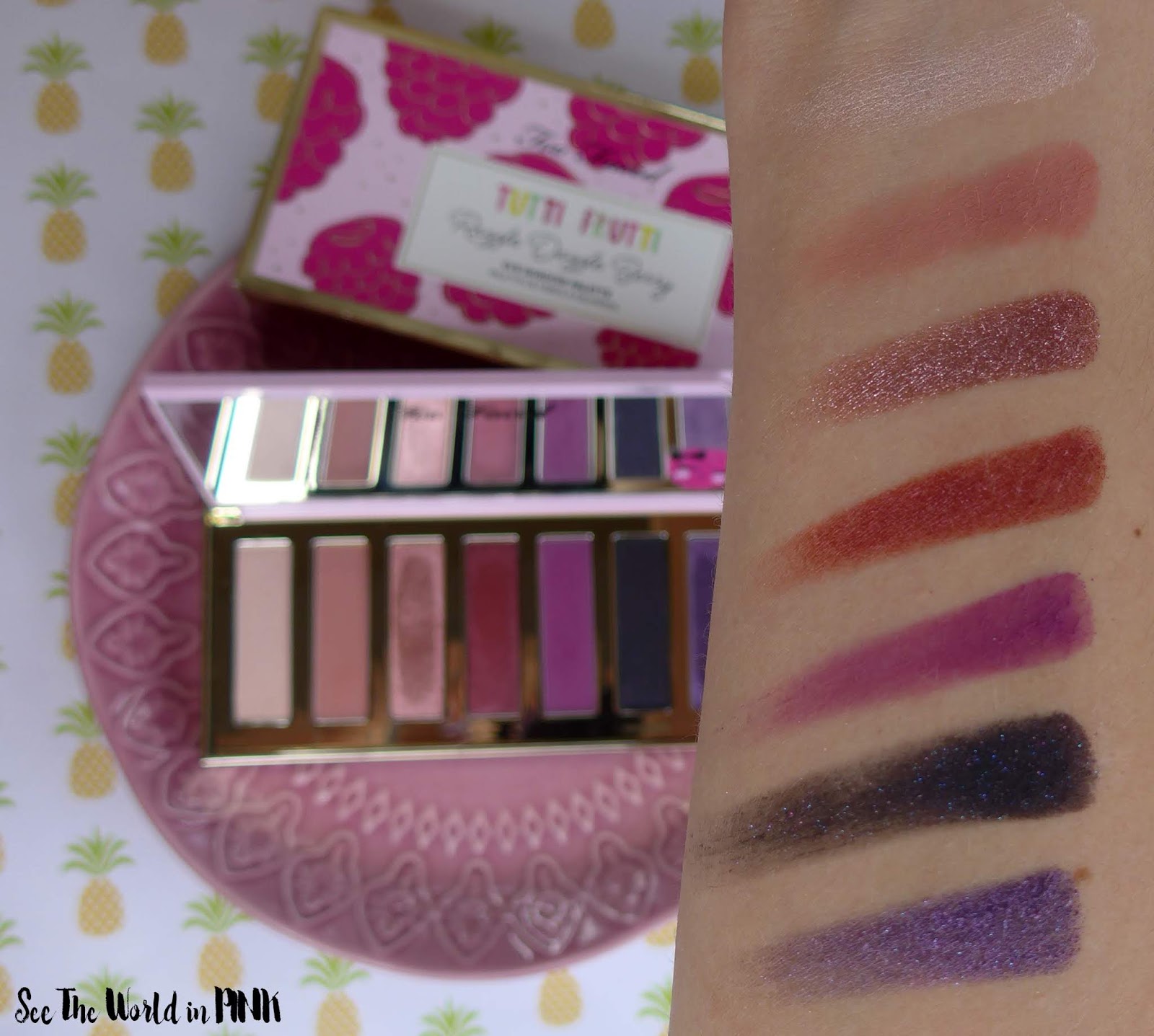 Too Faced Tutti Frutti Collection - Razzle Dazzle Berry Eyeshadow Palette