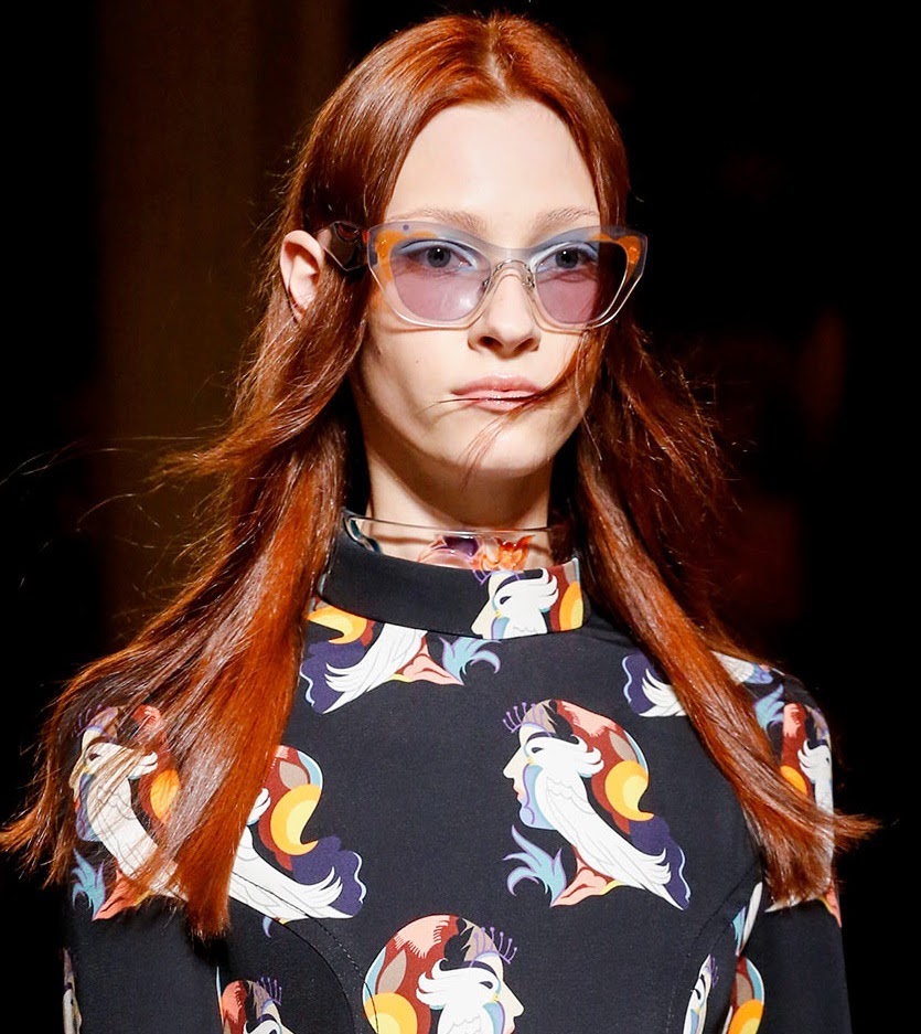 Fashion & Lifestyle: Miu Miu Sunglasses... Spring 2014 Womenswear