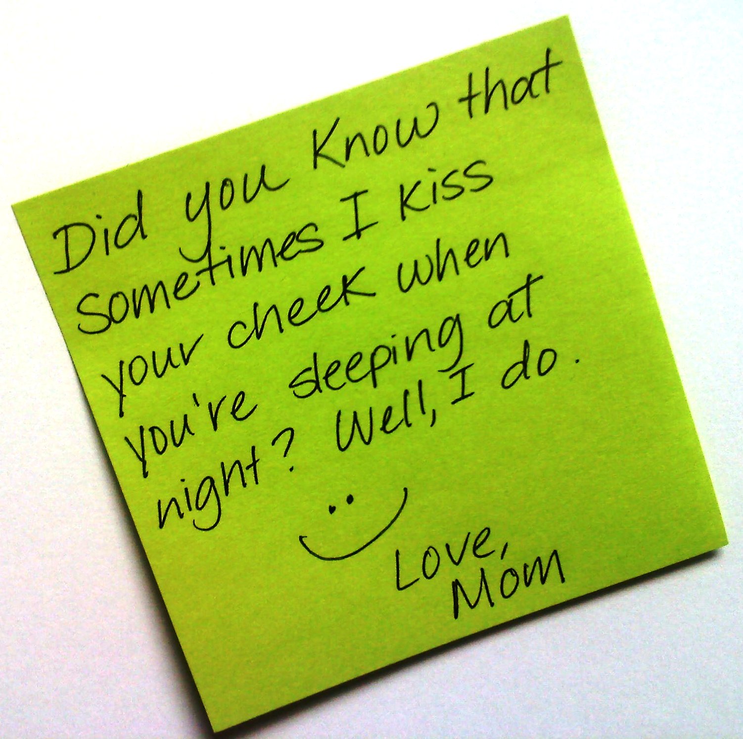 What Would You Do with a Kiss Note?