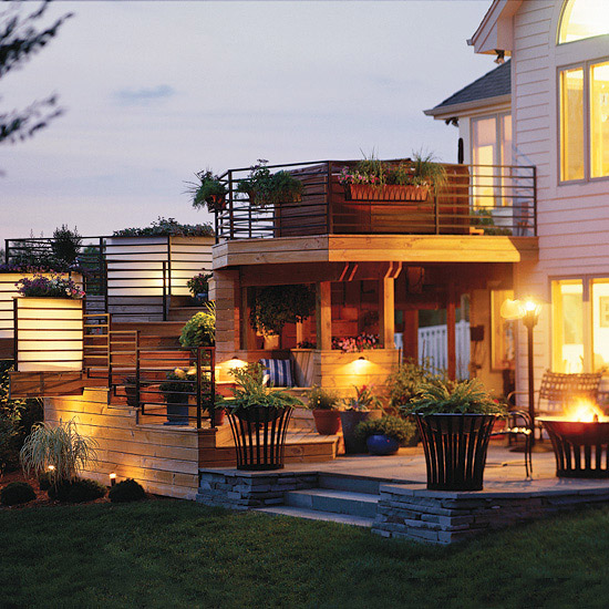 Lighting Ideas for Outdoor Rooms home appliance