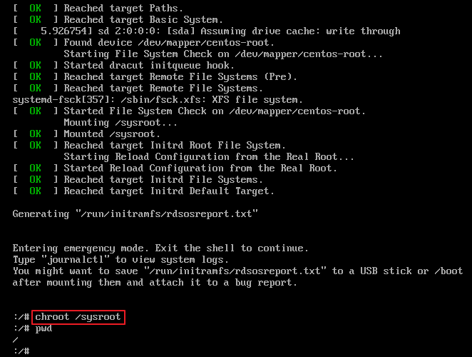 Information Technology How To Guides How To Reset Root Password on RHEL 7