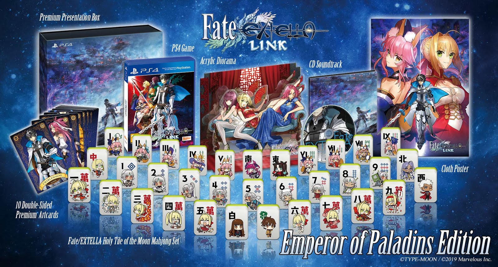 "Fate/Extella Link" llegará a Europa para Nintendo Switch y el 19 de marzo. @marvelous_games
