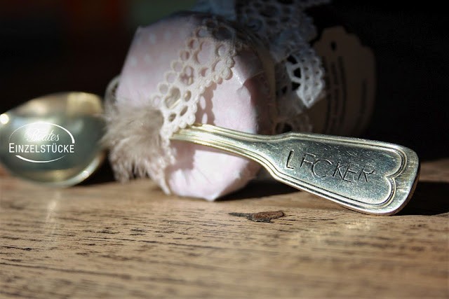 Upcycling Silberbesteck, Erdbeermarmelade