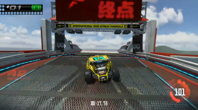 Trackmania Turbo Rollercoaster Lagoon gameplay screenshot Time Attack