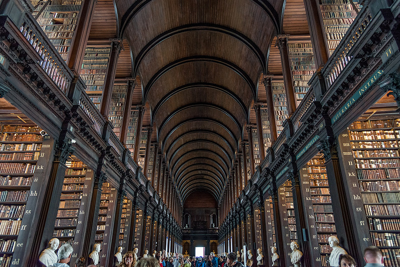 long library dublino