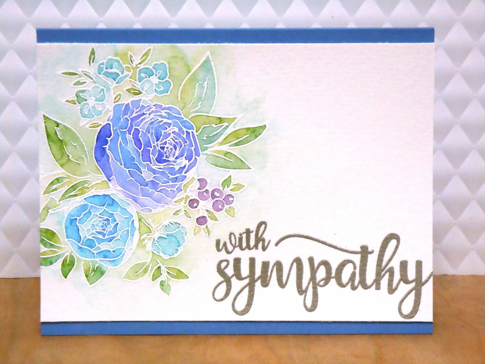 Handmade by Michelle Sympathy cards