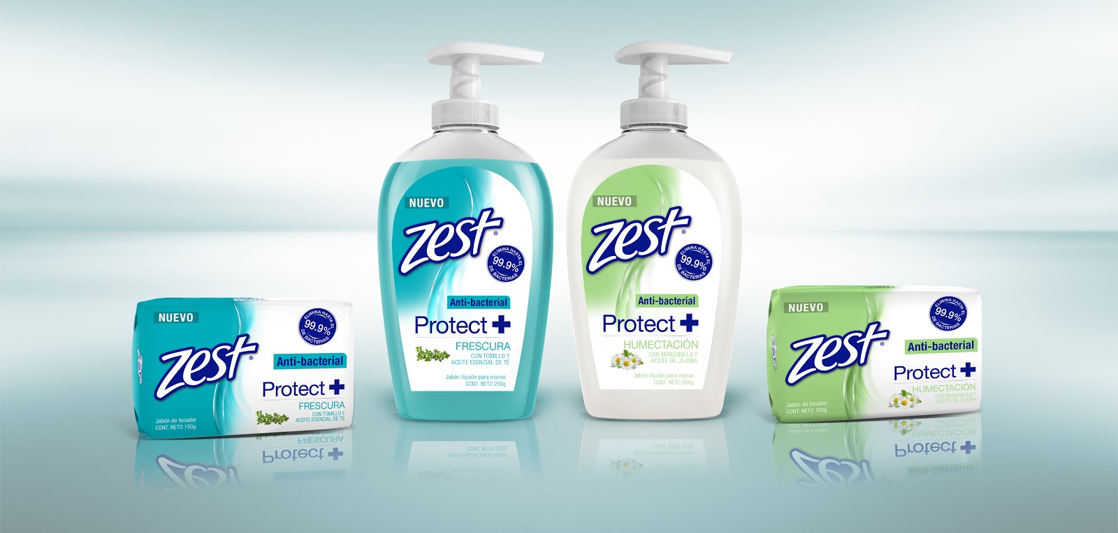 OPEN ADDICTION ZEST ANTIBACTERIAL PROTECT+