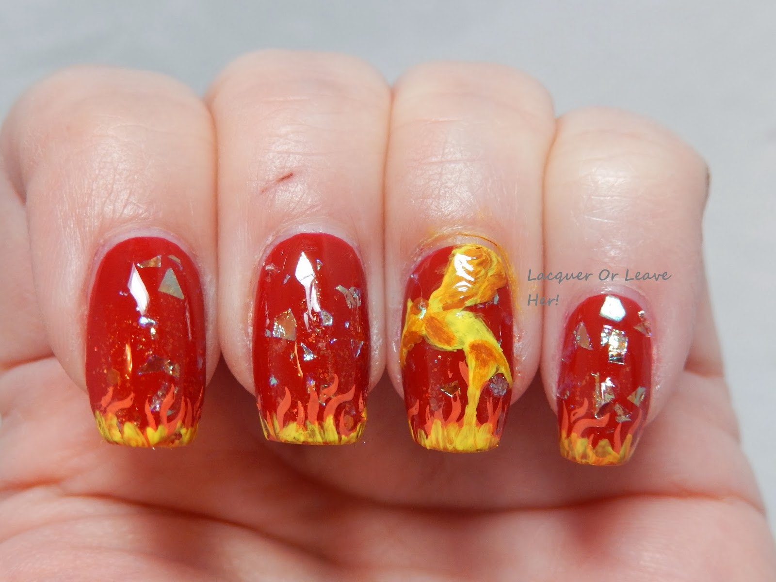 Lacquer Or Leave Her Before After Catching Fire