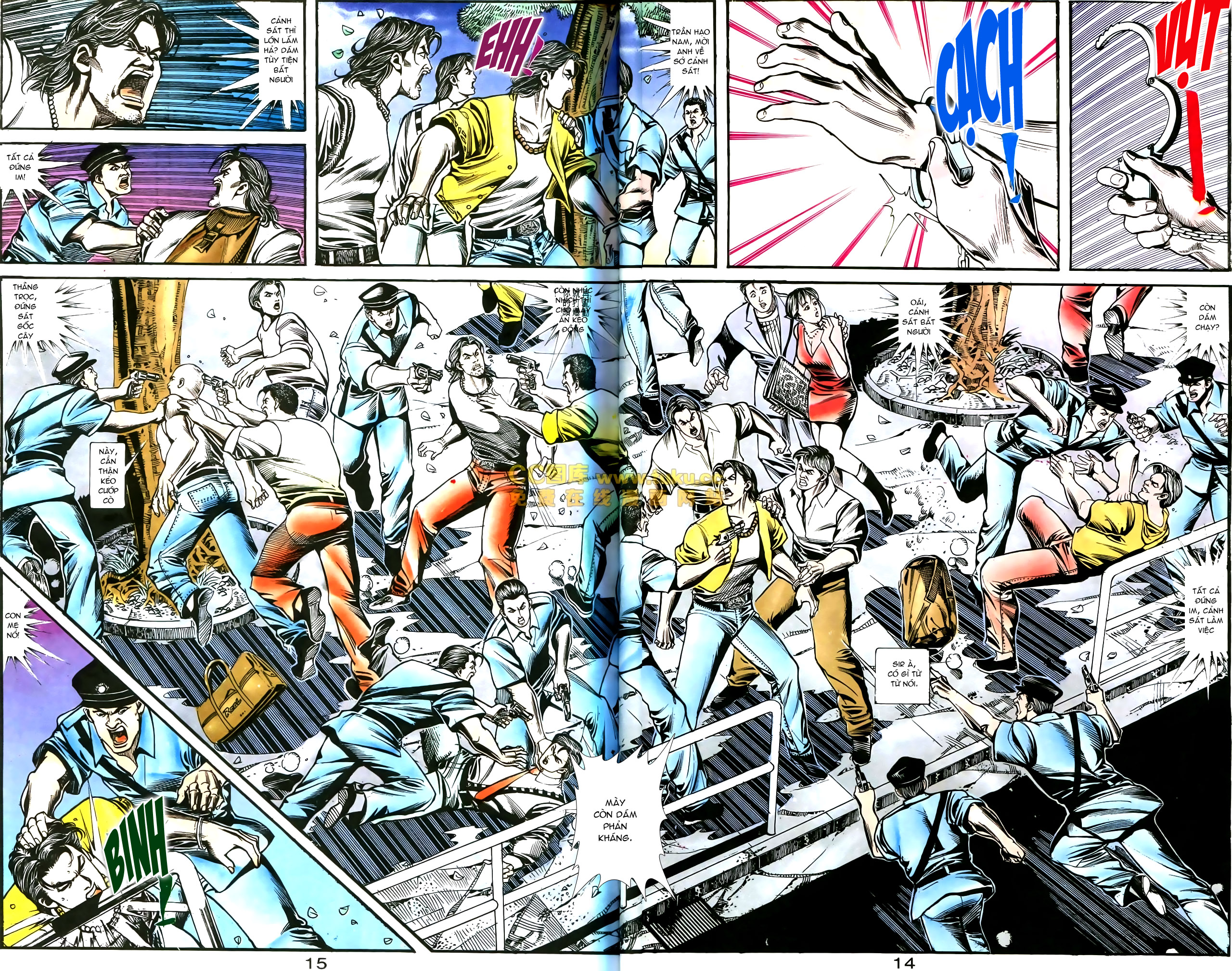 Người Trong Giang Hồ chap 170 - Trang 21