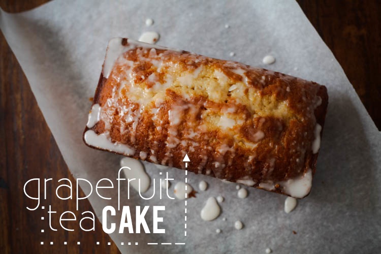 Life Through A Lens .food photography. grapefruit tea cake