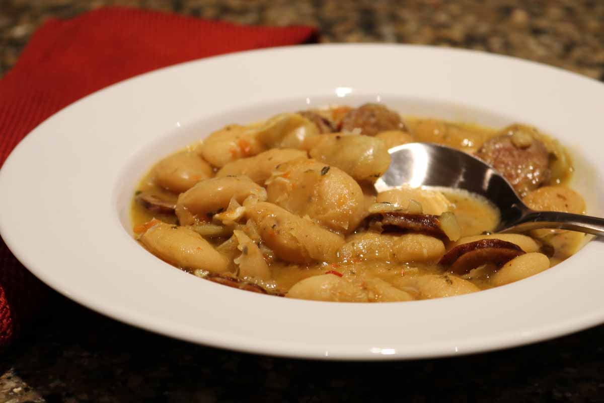 Stealth Cooking Giant Peruvian Bean Soup