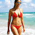 Indo-American TV Actress Padma Lakshmi Hot Bikini Body at Miami Beach