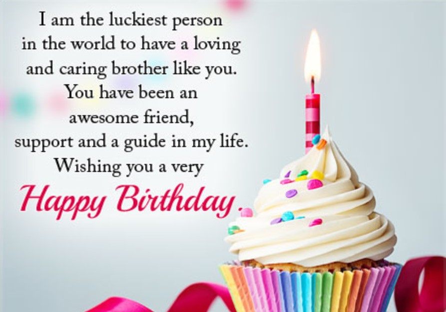 Heart Touching Birthday Wishes for Brother with Image - Birthday Wishes ...
