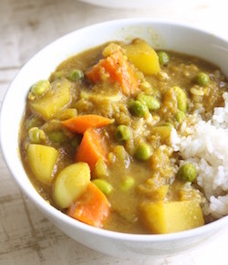 vegetarian japanese curry recipe by seasonwithspice.com