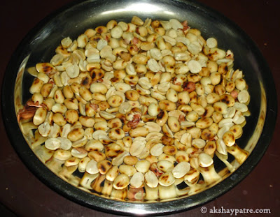 husked peanuts for Til shenga chutney powder recipe