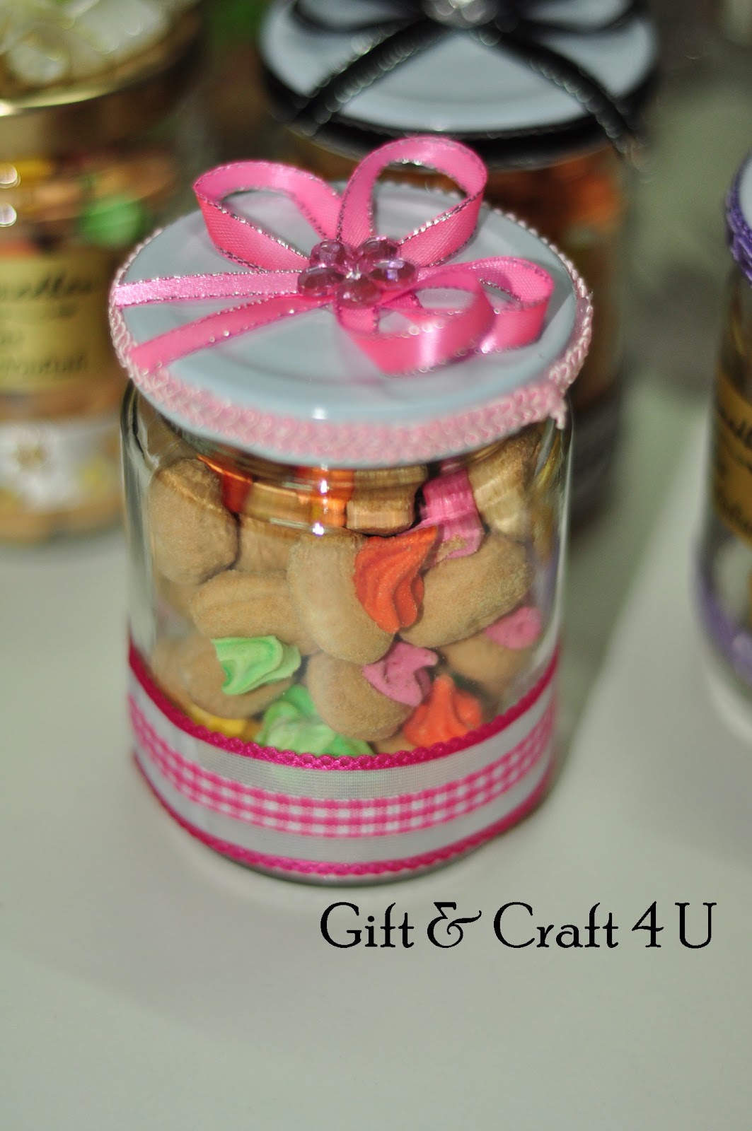 BaLLeYRiNa GIFT n CRAFT 4 U DOOR GIFT CANDY JAR