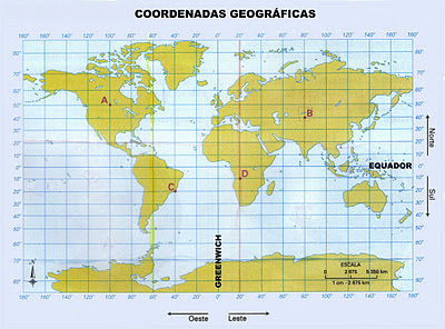 Rede de Coordenadas Geográficas