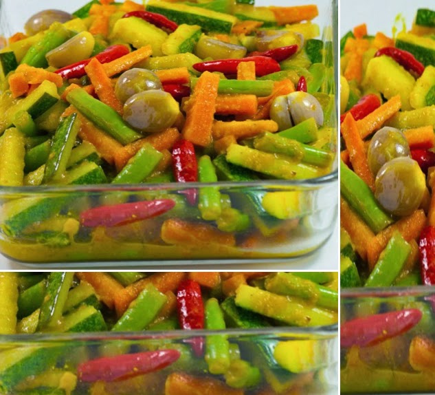 Resep Acar Kuning Sayur Segar