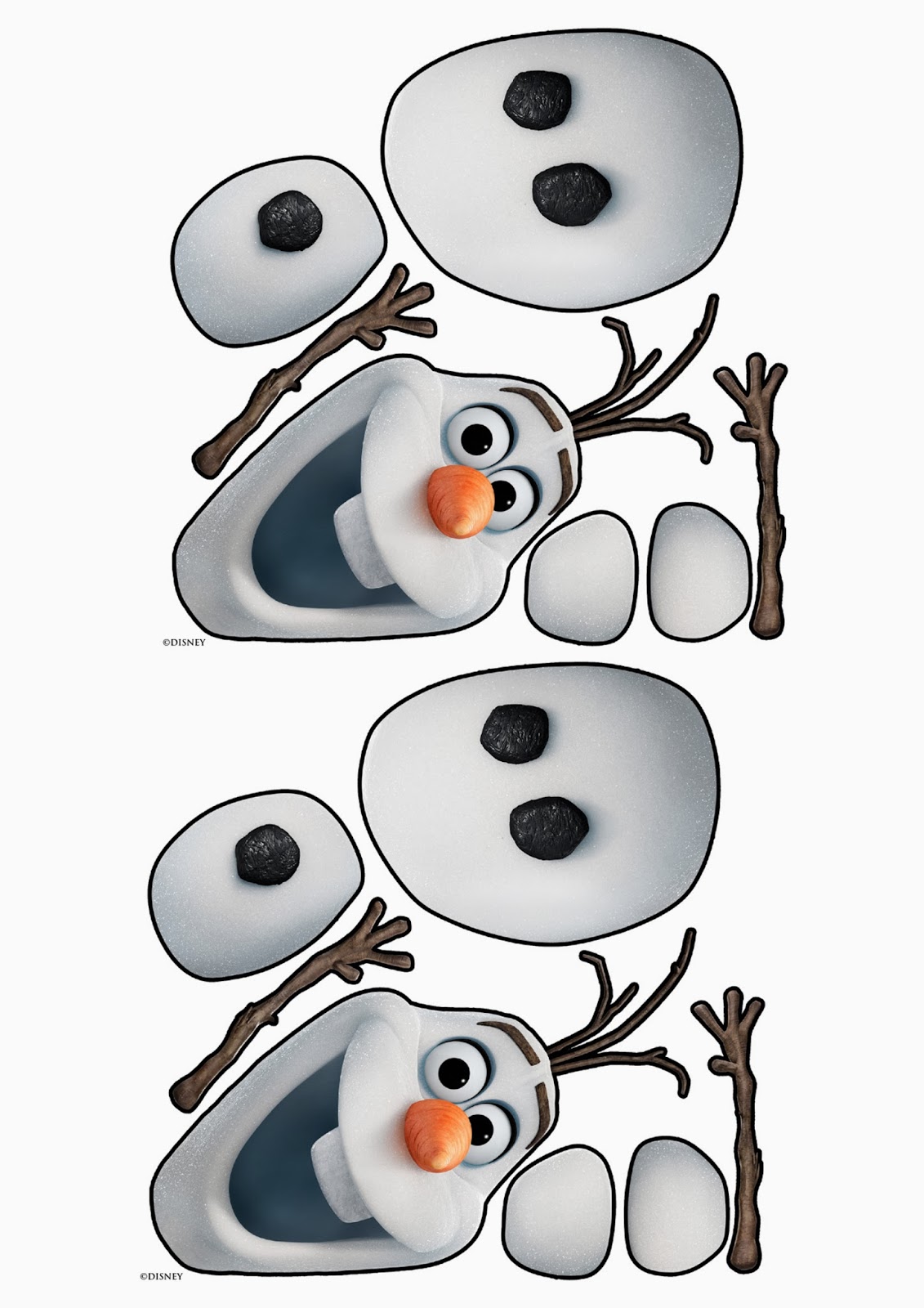 2+OLAF+sticker+kits A4