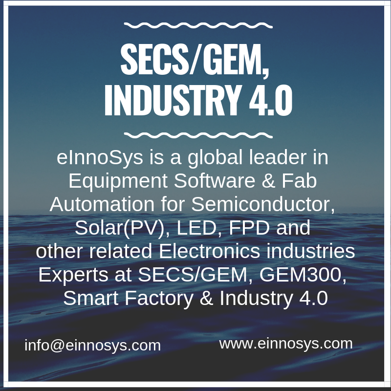 SECS/GEM, GEM300, Smart Factory & Industry 4.0 SECS/GEM, Industry 4.0