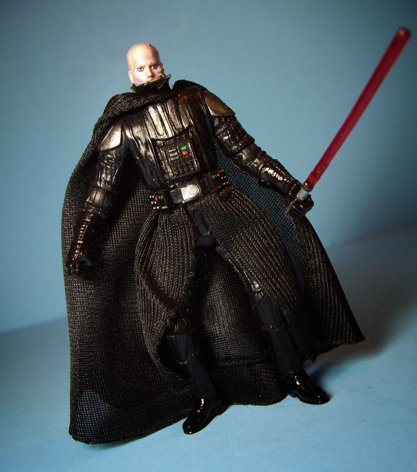 blank Hot 1/6 scale Darth Vader Head Sculpt Star Wars Anakin Skywalker unpainted