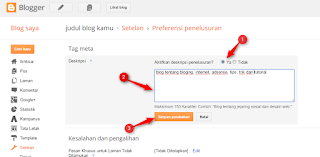 cara merubah kata kunci/deskripsi penelusuran pada artikel blog | blog cara merubah kata kunci/deskripsi penelusuran pada artikel blog | blog