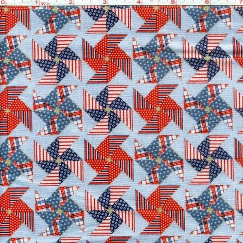 Threadbender's Quilt Shop True to the Red, White and Blue!