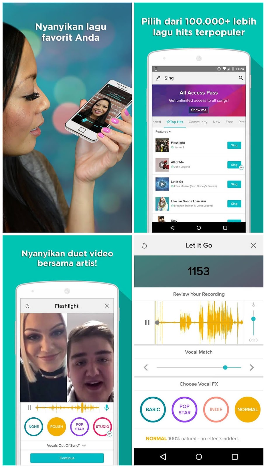 Download Sing! Karaoke by Smule Apk v3.5.7 Full Unlock VIP Serba APK