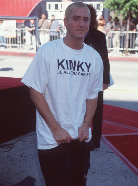 Eminem KINKY t-shirt worn at the Source Hip-Hop Awards in 1999.