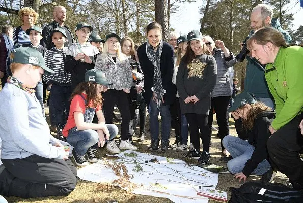 Crown Princess Victoria visited the Swedish Kennel Club, Birdwatching Tower, Japanese Garden, Ronneby OK, Swedish Society for Nature Conservation