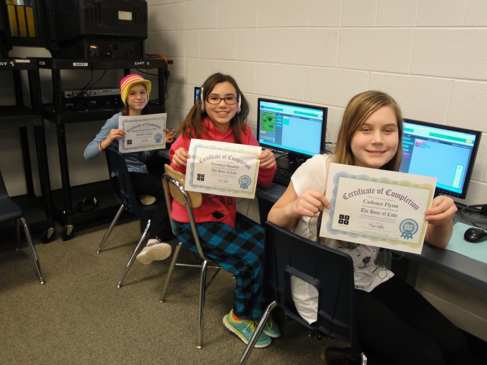 Woodland Middle School Hour Of Code
