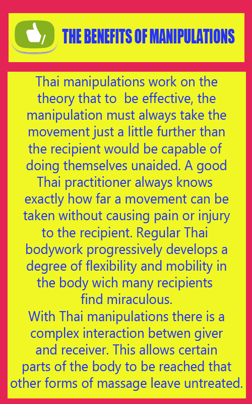 Traditional Thai Massage .Manipulation Techniques