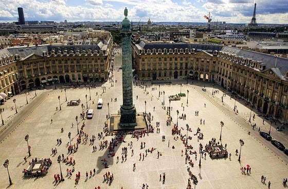 Πλατεία Βαντόμ (Place Vendome) - Παρίσι - Παρίσι » Ταξιδιωτικός οδηγός - Πληροφορίες &amp; Αξιοθέατα