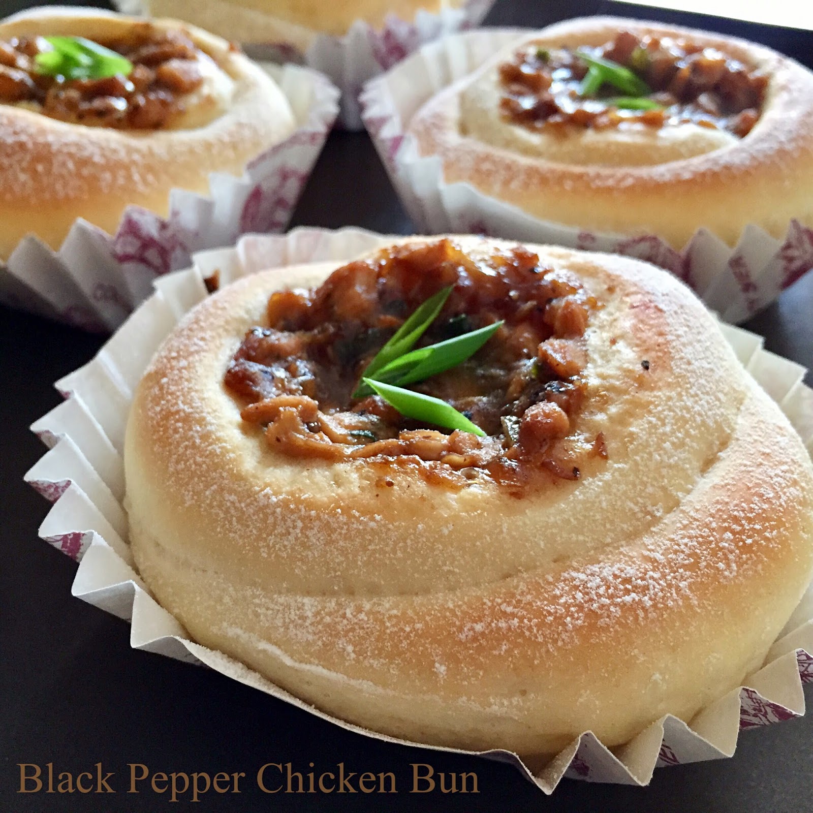 My Mind Patch Black Pepper Chicken Bun 黑胡椒鸡肉面包