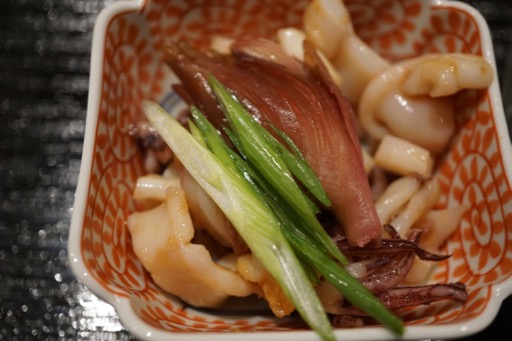 Norio on Wine and Food: Squid salad Japanese style 和風イカサラダ