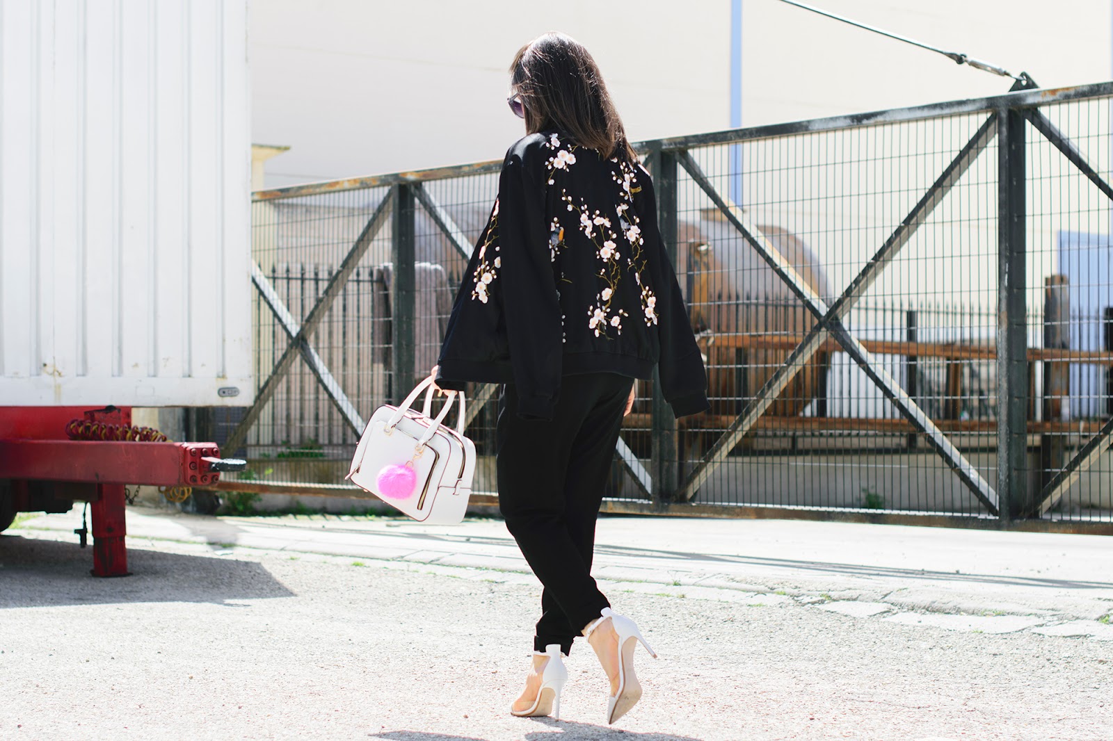 Look con jumpsuit de Mango para la VII Pasarela de La Razón