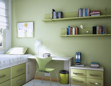 Home Color Show of 2012: Study Room Colors