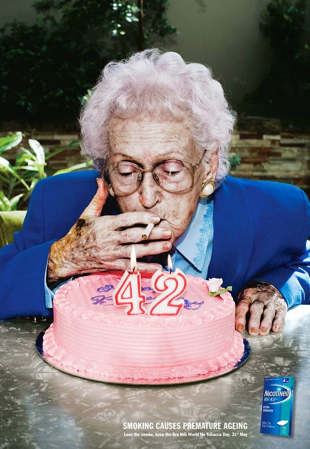 Smoking Causes Premature Aging