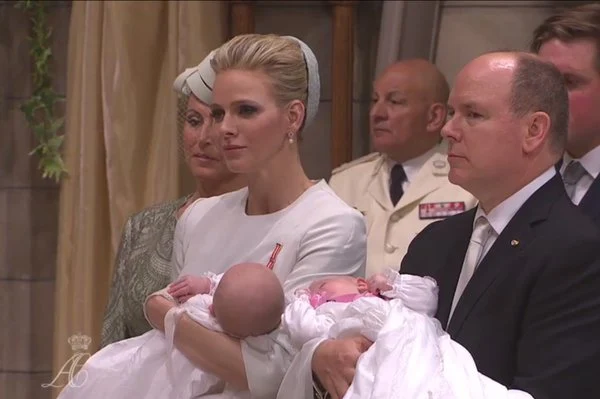 The baptism of the Princely Children live on Monaco