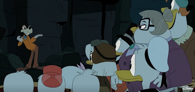 高飛（Goofy）客串現身第三季《新唐老鴨俱樂部》（DuckTales）, 史高治叔叔（Uncle Scrooge）, 唐老鴨（Donald Duck）, 阿彪（Launchpad McQuack）, Disney