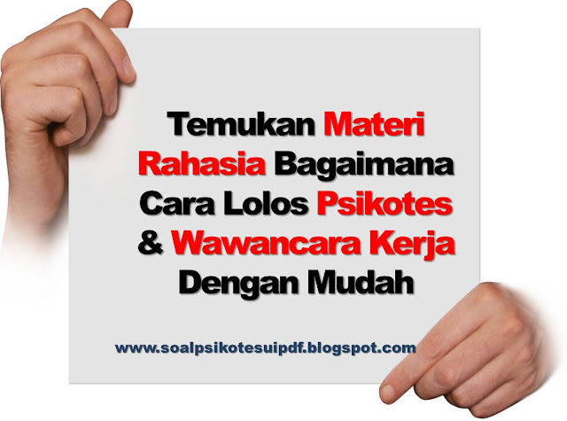 Download Psikotes Pdf