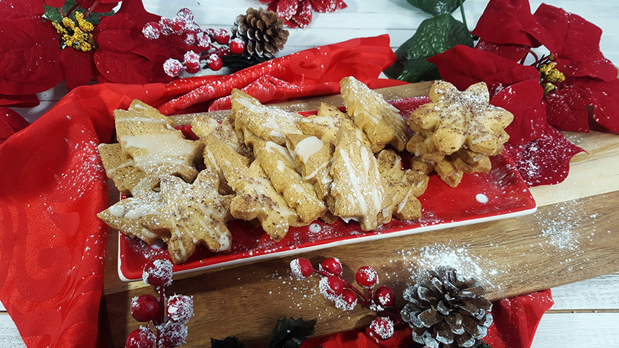 Biscoitos de laranja # Sugestões de Natal - Deliciosa Paparoca
